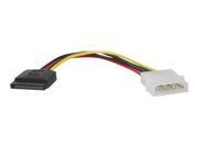 TRIPP LITE 6IN SERIAL ATA SATA POWER CABLE 4PIN MOLEX TO 15PIN 6 POWER CABLE 5.9 IN P944 06I