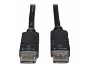 Tripp Lite 20Ft Displayport Cable With Latches Video Audio Dp 4K X 2K M M 20 Displayport Cable 20 Ft P580 020