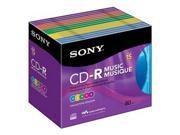 SONY CD R AUDIO CRM80RX CD R X 15 STORAGE MEDIA 15CRM80XS