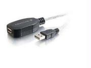 C2g 12m Usb 2.0 A Male To A Female Active Extension Cable 39000