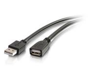 C2g 16ft Usb A Male To Female Active Extension Cable plenum cmp rated 39010