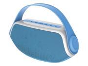 Portable Bluetooth R Speaker Boom Box Blue SP233 BLUE