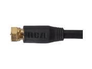RG6 Coaxial Cable 50ft; Black VHB655R