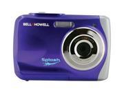 12.0 Megapixel WP7 Splash Waterproof Digital Camera Purple WP7 P