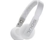 Loop On Ear Headphones with Microphone White 81970458