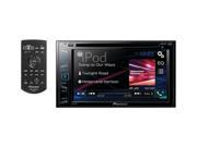 6.2 Double DIN In Dash DVD Receiver with WVGA Clear Resistive Touchscreen AVH 190DVD