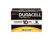Duracell CopperTop Alkaline Batteries with Duralock Power Preserve Technology DURMN2400B24000
