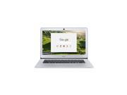 Acer Chromebook 14 CB3 431 C7VZ 14 inch Intel Celeron N3160 1.6GHz 4GB LPDDR3 32GB eMMC USB3.0 Chrome Notebook Silver NX.GC2AA.010;CB3 431 C7VZ