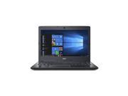 Acer TravelMate P2 TMP249 M 70Y6 14.0 inch Intel Core i7 6500U 2.5GHz 8GB DDR4 256GB SSD USB3.0 Windows 7 Professional or Windows 10 Pro Notebook Black