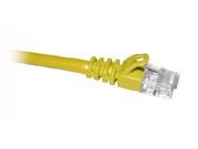 1FT CAT5E YELLOW BOOT PATCH