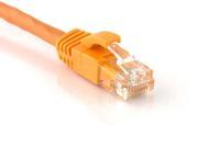 Unirise Usa Llc Cat6 Gigabit Ethernet Patch Cable Utp Orange Snagless 10ft PC6 10F ORG S