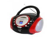 Supersonic Portable Mp3 Cd Player With Usb Aux Input Am Fm Radio