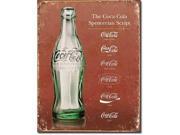 Coke Script Heritage Coca-cola Tin Sign