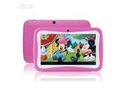 7inch Kids tablet PC Android 4.2 Dual core touch compacitive screen 512MB RAM 4GB ROM RK3026 1.20Ghz Wifi Dual Camera Tablet Android Kispad support 3G/WCDMA don