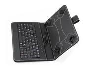 2014 newest 7 inch case Android Tablet PC Micro Keyboard leather case High Quality PU leather