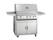 32 TRL Stainless Steel Gas Grill Cart