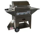 Lazy Man Masterpiece Mobile Outdoor Stainless Steel Natural Gas Grill