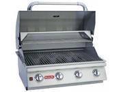 30 Inch Stainless Steel Lonestar Select 4 Burner Barbecue Grill PG