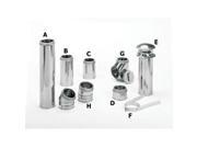 Duratech 8 X48 Stainless Steel Chimney Pipe