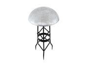 Toad Stool Silver Crackle