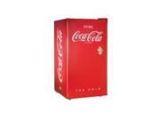 NOSTALGIA ELECTRICS Coca Cola Series RRF300SDBCOKE 3.0 Cubic Foot Refrigerator Freezer Red RRF300SDBCOKE