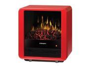 Mini Cube Electric Stove Gloss Red