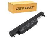 BattPit: Laptop / Notebook Battery Replacement for Asus A32-K55 (4400mAh / 49Wh) 10.8 Volt Li-ion Laptop Battery BattPit: Laptop / Notebook Battery Replacement for Asus A32-K55 (4400mAh / 49Wh) 10.8 Volt Li-ion Laptop Battery