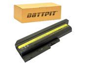 BattPit: Laptop / Notebook Battery Replacement for IBM ThinkPad T61p 8896 (6600 mAh) 10.8 Volt Li-ion Laptop Battery BattPit: Laptop / Notebook Battery Replacement for IBM ThinkPad T61p 8896 (6600 mAh) 10.8 Volt Li-ion Laptop Battery