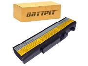 BattPit: Laptop / Notebook Battery Replacement for Lenovo IdeaPad Y560 - 064628U (4400 mAh) 11.1 Volt Li-ion Laptop Battery BattPit: Laptop / Notebook Battery Replacement for Lenovo IdeaPad Y560 - 064628U (4400 mAh) 11.1 Volt Li-ion Laptop Battery