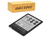 BattPit Cell Phone Battery Replacement for Samsung Galaxy S Relay 4G 2500 mAh 3.7 Volt Li ion Cell Phone Battery