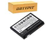 BattPit Cell Phone Battery Replacement for BlackBerry Pearl 3G 9105 1200 mAh 3.7 Volt Li ion Cell Phone Battery