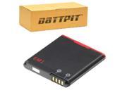 BattPit Cell Phone Battery Replacement for RIM EM1 1000 mAh 3.7 Volt Li ion Cell Phone Battery