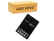 BattPit Cell Phone Battery Replacement for LG Optimus EX 1600 mAh 3.7 Volt Li ion Cell Phone Battery