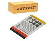 BattPit Cell Phone Battery Replacement for LG SBPL0103102 1700 mAh 3.7 Volt Li ion Cell Phone Battery