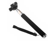 Extendable Telescopic Handheld Pole Arm Monopod Black with Tripod Adapter for Gopro 4 Gopro HD Hero 3+/3/2/1 Digital Camera