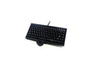 DSI KB 3920BU Black USB Keyboard with Trackball by Solidtek