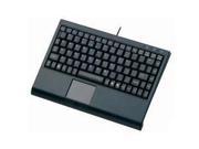Solidtek KB 3910BL Mini Keyboard W Touchpad Blk