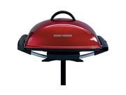 George Foreman GFO201R Indoor Outdoor Electric Grill Red