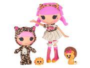 They started out as pieces of cloth, but when the final stitch was sewn, these little cuties magically came to life! Share in the adventures of these fun-loving gals with this set of Lalaloopsy Sisters Dolls