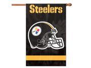 The Party Animal NFL Indoor Outdoor 2 Sided Banner Fla Pittsburgh Steelers