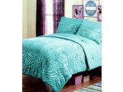 UPC 784857571363 product image for Idea Nuova Rock Your Room Embossed Mink Comforter and Sham Set - Turquoise | upcitemdb.com