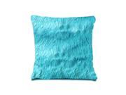 UPC 784857570335 product image for Idea Nuova Rock Your Room 16 inch Long Fur Pillow - Turquoise | upcitemdb.com