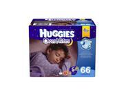 Huggies Overnites Diapers, Size 5, 66 Count