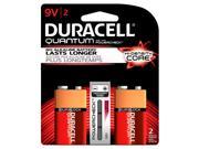 Duracell Quantum 9V Size Battery 2 Pack