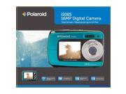 Polaroid 16MP Waterproof Digital Camera- Teal Blue