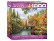 EuroGraphics Autumn Church by Dominic Davison jigsaw Puzz - 