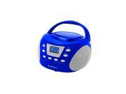 Riptunes Bluetooth CD Boombox Blue