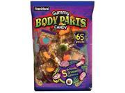 UPC 041376210266 product image for Frankford Gummy Body Parts Candy Bag - 65 Count | upcitemdb.com