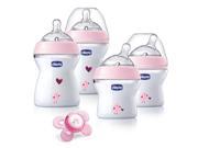 UPC 049796400380 product image for Chicco NaturalFit BPA Free Newborn Bottle with Pacifier Gift Set - Pink | upcitemdb.com