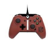 NFL Premium Official Face Off Controller for Xbox One and Windows Brown